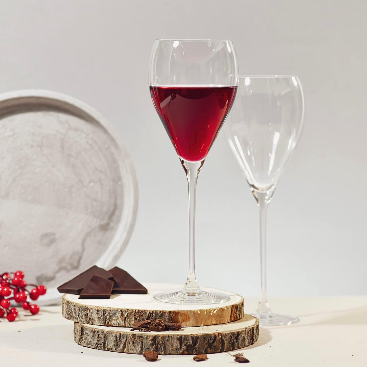 vaatwasmachinebestendige Tritan-kristalglazen, Luxe Wijnglazen set,4pcs