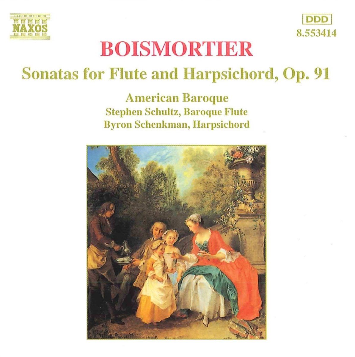 Stephen Schultz, American Baroque - De Boismortier: Sonatas For Flute And Harpsichord (CD)