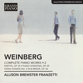 Allison Brewster Franzette - Weinberg: Complete Piano Works 2 (CD)