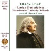 Alexandre Dossin - Liszt: Russian Transcriptions (CD)