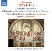 Thessaloniki State Symphony Orchestra, Michailidis - Pizzetti: Concerto Dell'Estate / L'Edipo Re / Clitennestra / La Festa Delle Panatenee (CD)