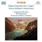 Benjamin Frith, RTE Sinfonietta, Prionnsias O'Duinn - Weber: Piano Concertos Nos. 1 And 2 (CD)