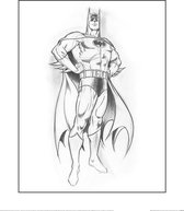 Batman Hero Art Print 40x50cm | Poster
