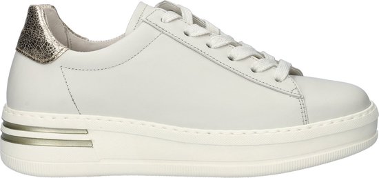 Gabor 395 Lage sneakers - Leren Sneaker - Dames - Wit - Maat 41