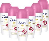 Dove Deo Roller Go Fresh Granaatappel - Voordeelverpakking 6 Stuks
