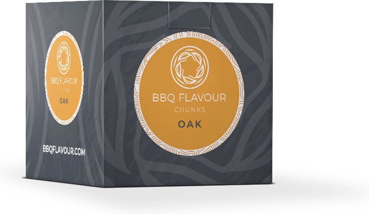 BBQ Flavour - Rookhout Chunks - BBQ Chunks - Chunks - Rookhout Brokken - Chunks Eiken - Oak - 2.2 kg - Rookhout
