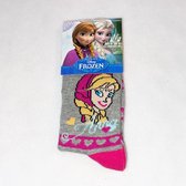 Frozen sokken Anna grijs-Maat 31- 34
