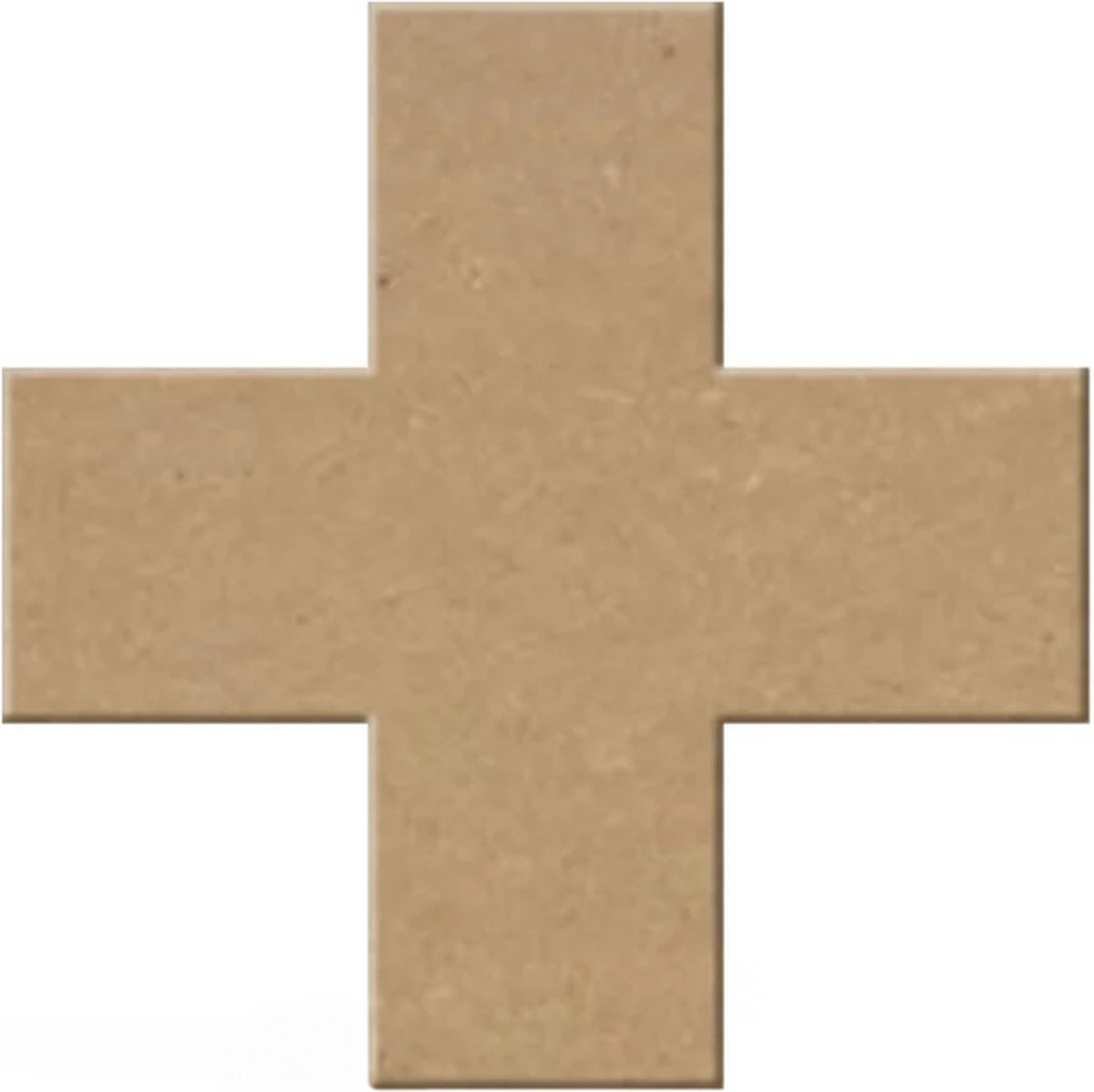 MDF Kruis, creatief, knutselen, deco, 3 stuks, 3mm mdf 37cm
