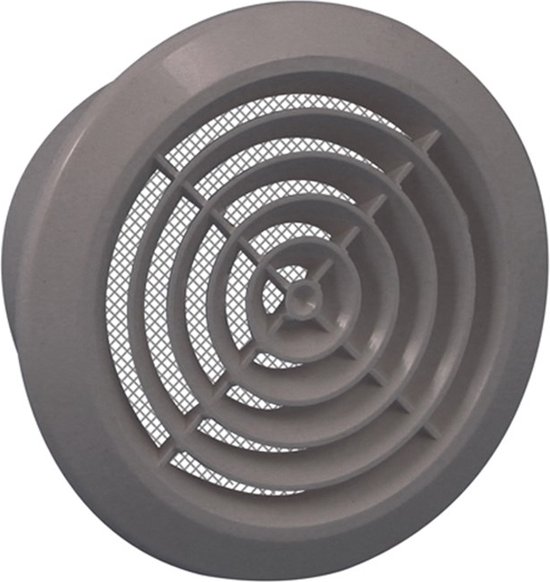 Whalebee Ventilatierooster Cover, 304 Roestvrij Staal Ronde Muur Vent Outlet Cover Voor Keuken Badkamer Muur Lucht Soffit Vents Ingebouwd Scherm Mesh Voorkomt Dat Regenwater Terugstroomt