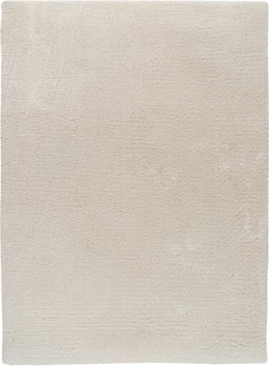 Glamour | Hoogpolig Vloerkleed | Ivory | Hoogwaardige Kwaliteit | 80x150 cm