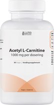 Luto Supplements - Acetyl L-Carnitine - 1000 mg per dagdosering - Hoog gedoseerd - Bio-actieve vorm van carnitine - vegan - 90 Vcaps