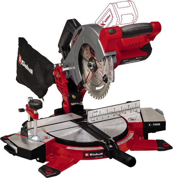 Einhell Pack EINHELL 18V Power X-Change - Scie circulaire - Scie