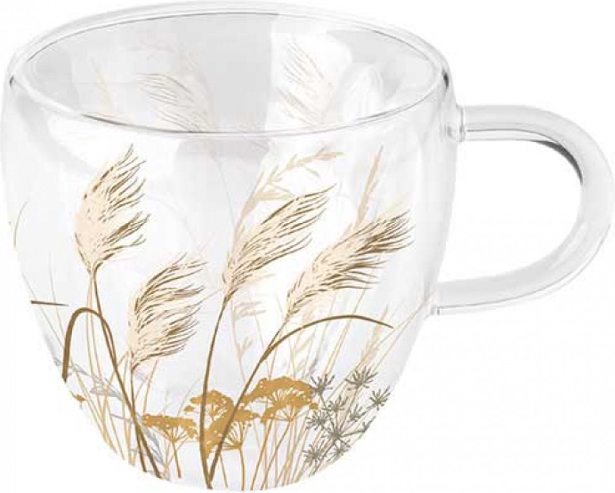 Ambiente Dubbelwandig glas Waving grass