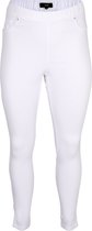 ZIZZI JTALIA, JEGGINGS Dames Jeans - White - Maat XL/78 cm