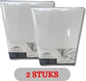 Protège-matelas Molton 120/140 x 200/220 cm + 30 cm de haut - Set de 2 pièces