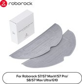 Roborock Vibrarise Mop Cloth - Gris clair - Pièces d'aspirateur robot - Pour Roborock S7 / S7 MaxV / S7 Pro/ S7 Max Ultra/ S8 / S8 Pro Ultra/ G10
