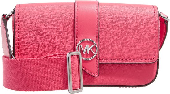 Michael Kors Greenwich Dames Crossbody tas Leer Roze bol