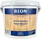 Brandwerende verf - Fire Protection Paint - Wood-S Wit 1,25 kg - Brandvertragende verf voor onbehandeld hout