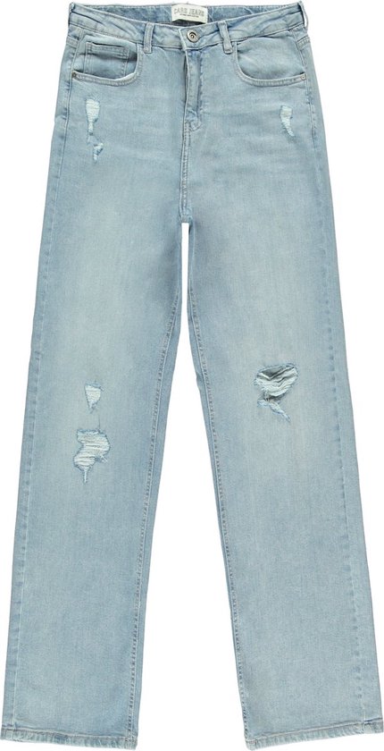 Cars Jeans Kids Bry Filles Jeans - Bleached Damage - Taille 14