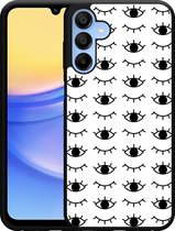 Cazy Hardcase Hoesje geschikt voor Samsung Galaxy A15 / A15 5G I See You