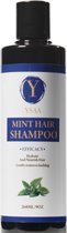 YSAA Shampoo - biologisch - Anti - Roos - haarverzorging - Beschadigd Haar - Mint - voor droog haar