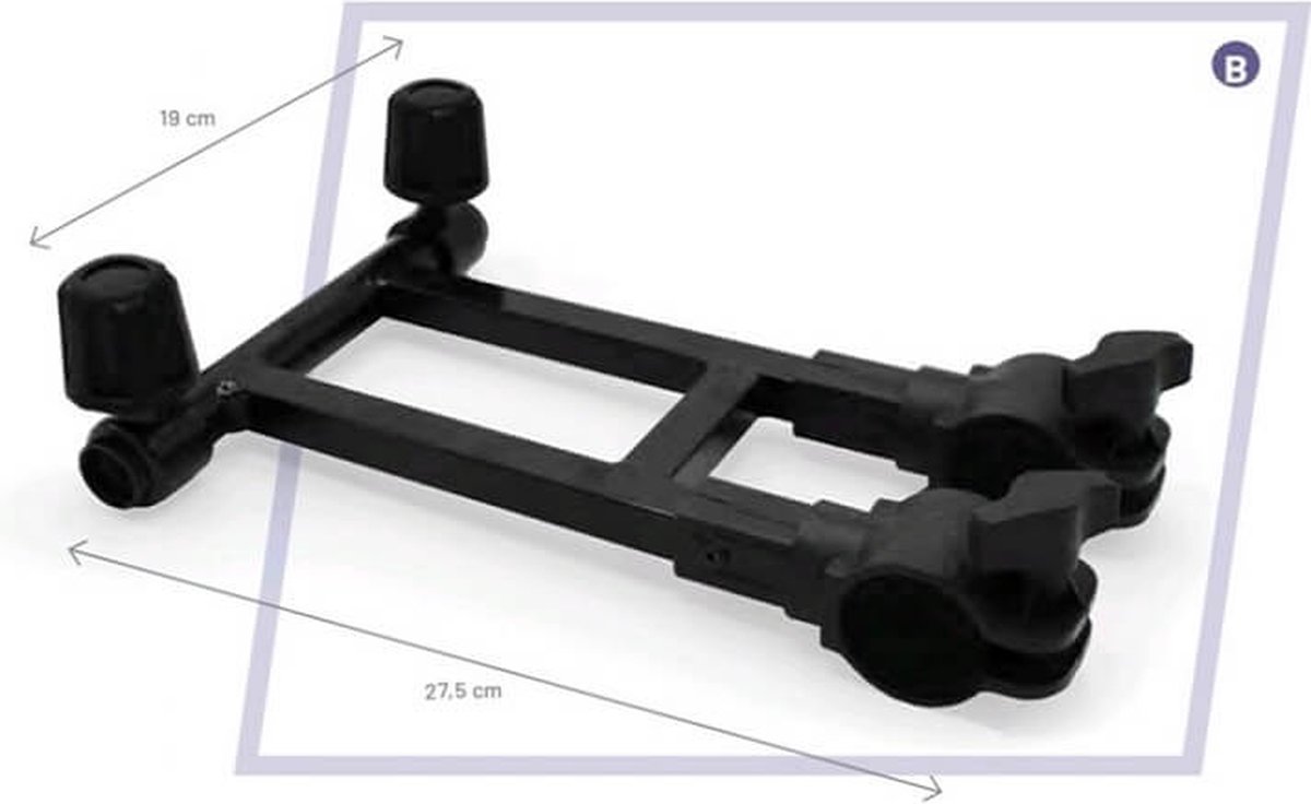 Colmic - Zitmand accessoire Paraplusteun P/Ombrellone Simple Series - Colmic