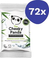 The Cheeky Panda Vochtige Doekjes Bamboe (72x12)