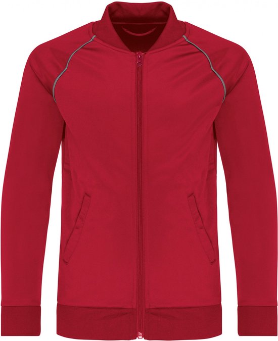 SportJas Kind 12/14 years (12/14 ans) Proact Lange mouw Sporty Red 100% Polyester
