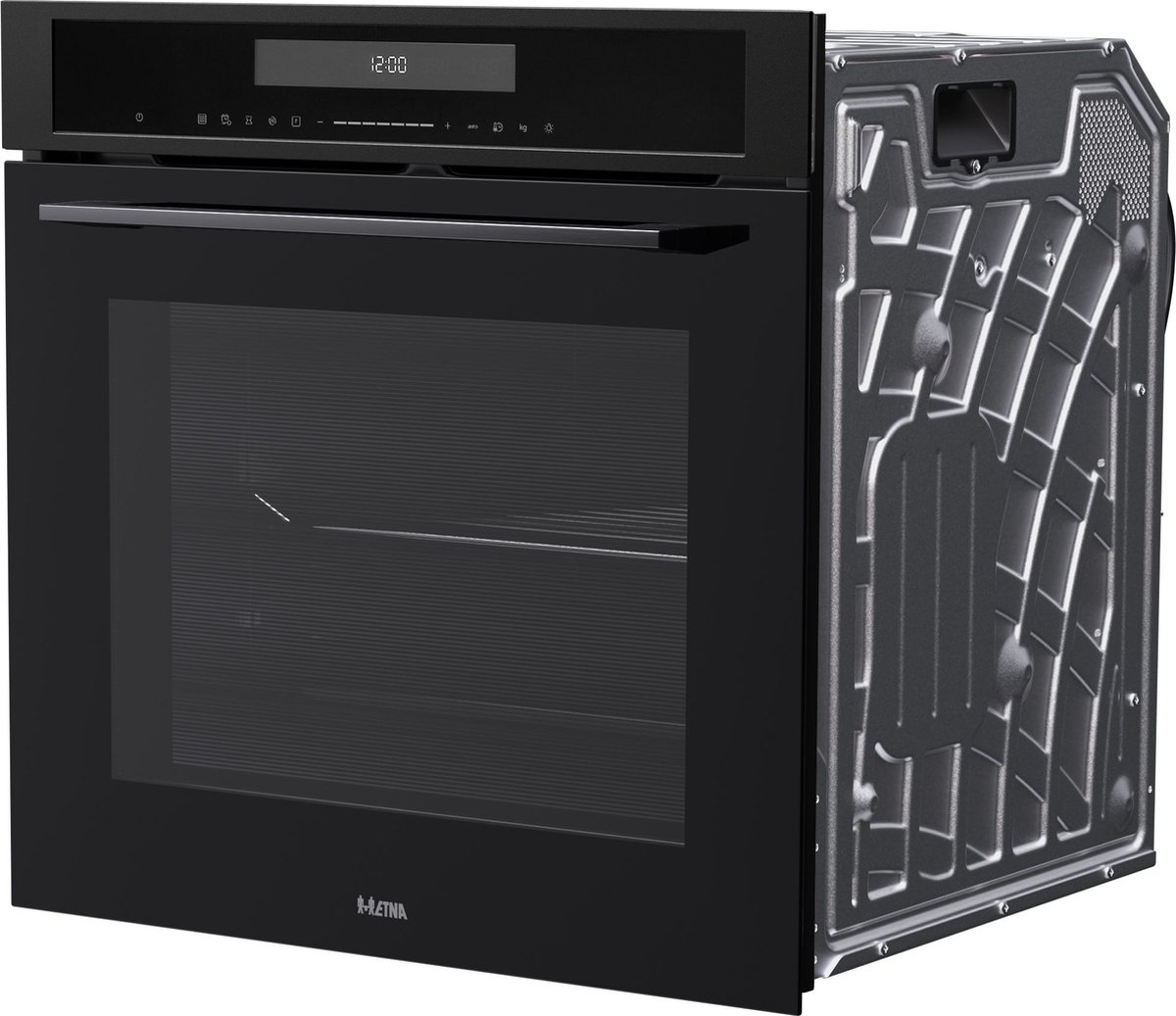 ETNA MO670MZ - Oven met magnetronfunctie - Matzwart - 60cm - Turbo-hetelucht 30-250°C - 71 Liter - Grill – foto 6