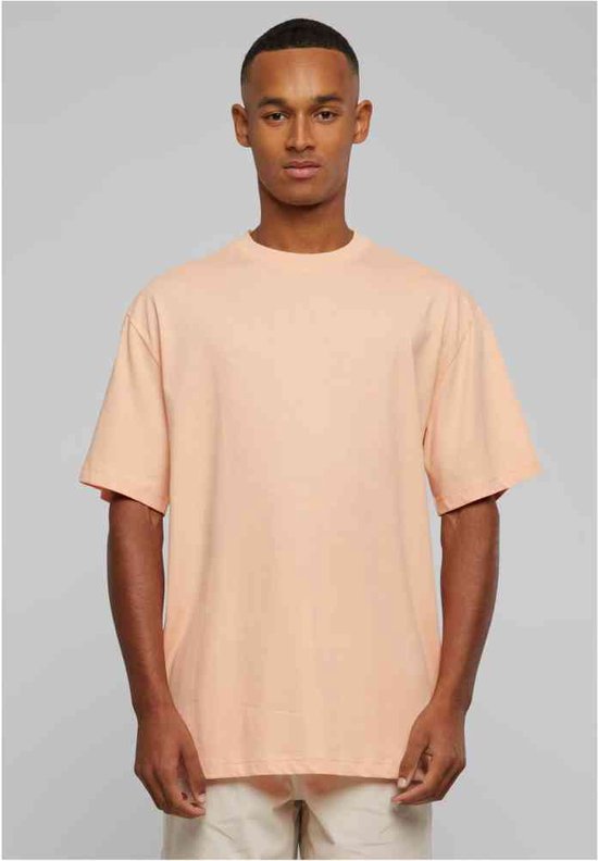 Urban Classics - Organic Tall Heren T-shirt - L - Perzik
