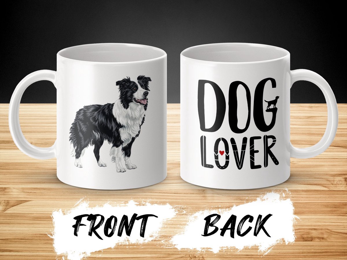 Mok Border collie dog - hond/ Dog lover
