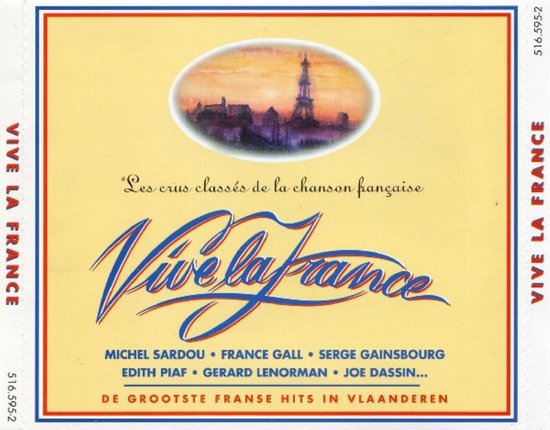 VIVE LA FRANCE. De grootste Franse hits in Vlaanderen