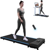Bol.com Loopband hometrainer voor thuis - wandelpand tot 8km/u - 550W - met afstandsbediening en LCD scherm - motiverend aanbieding