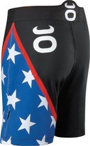 Tenacity USA Resurgence MMA Fight Shorts Zwart Jeansmaat S W30