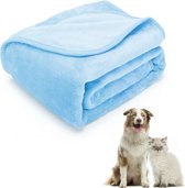 Nobleza Tapis pour animaux de compagnie - Tapis pour chiens - Tapis pour animaux - Bleu - L