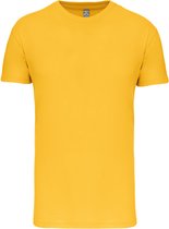 T-shirt Kind 4/6 Y (4/6 ans) Kariban Ronde hals Korte mouw Yellow 100% Katoen