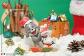 Tom et Jerry : Série Boîte Mystérieuse - Statue PVC surprise de Noël