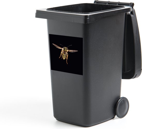 Container sticker Wesp - Insecten - Portret - 40x40 cm - Kliko sticker