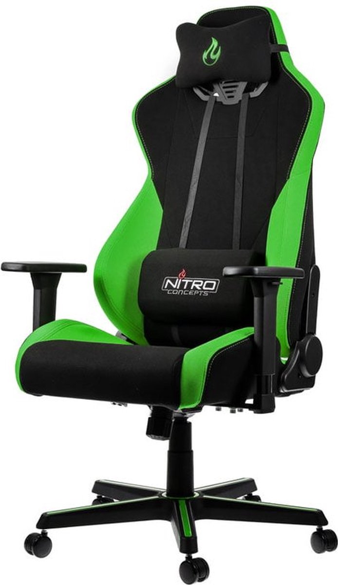 Nitro Concepts S300 Gaming Stoel Groen