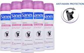 Sanex Déo Spray - Dermo Invisible / Anti Marques - 5 X 150 ml