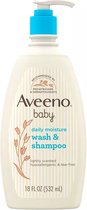 Aveeno Baby Daily Moisture Gentle Body Bath Wash & Shampoo - Lightly Scented - Babyhuidverzorging