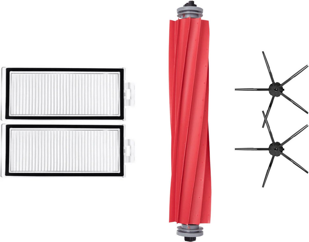 Onderhoudspakket (Zwart) - Compatible met Roborock Q7 (Q7, Q7 Max)
