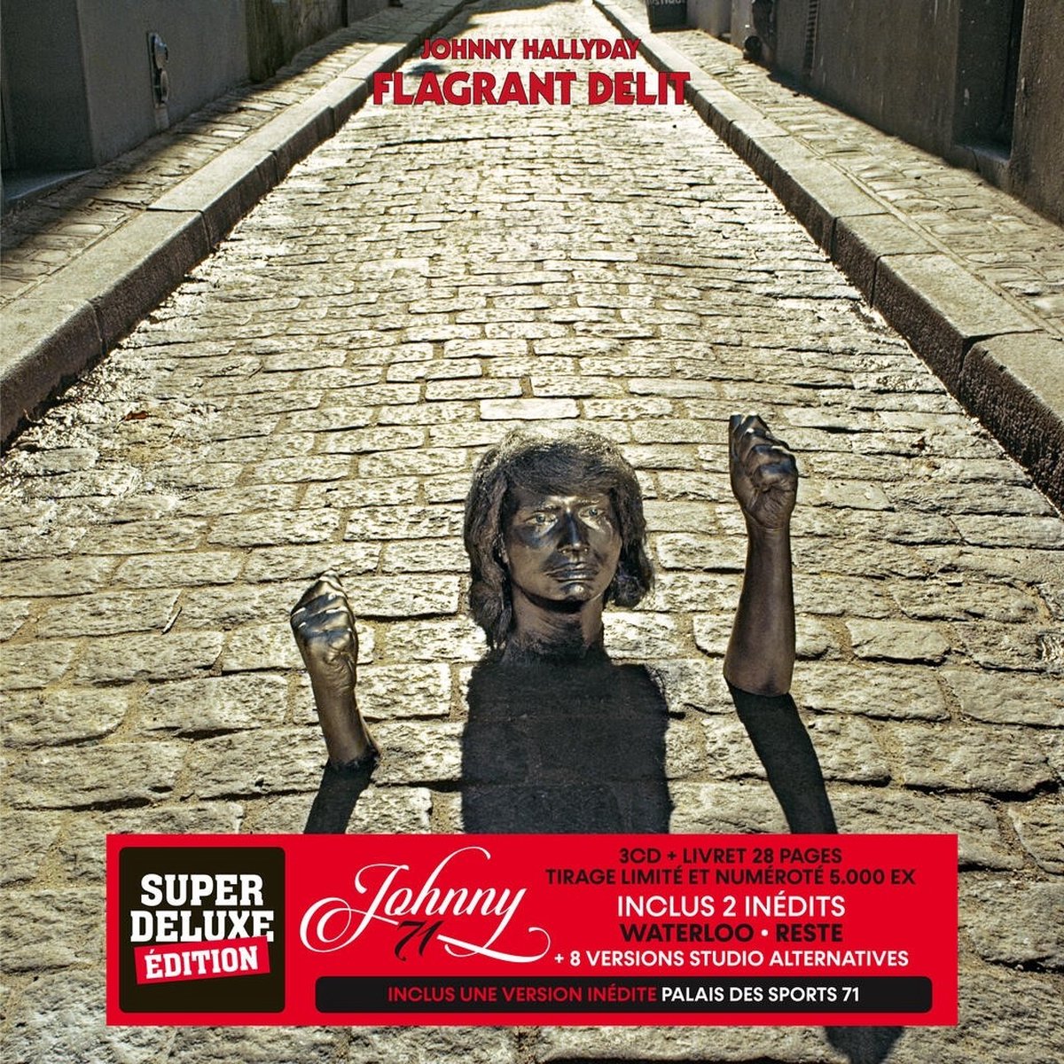Johnny Hallyday - Flagrant Délit, Johnny 71 (3 CD) (Limited Super Deluxe Edition)
