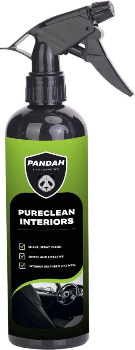 PANDAH Interieur Reiniger Auto - 500ml - Geschikt voor Bekleding en Leer / Interieur