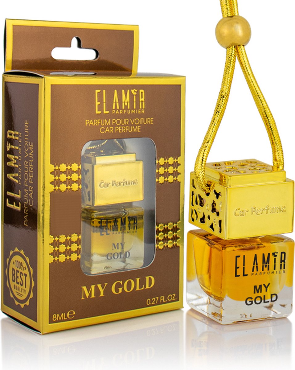 My Gold EL AMIR 8ml - Parfum pour voiture - Auto Parfum