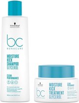 Schwarzkopf BC Moisture Kick Shampoo & Treatment - 500ml+200ml