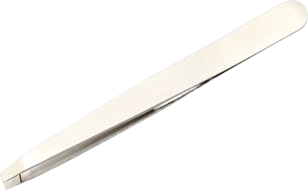 Goedkoopste Voordeelverpakking 2 X Merbach epileerpincet, schuin model, edelstaal, 10 CM