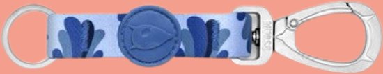 Foto: Morso key cord sleutelhanger gerecycled splash blauw
