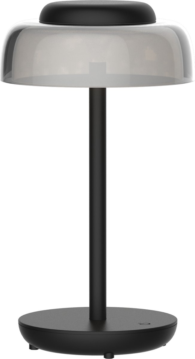 CYRUS LED tafellamp 3W 250Lm IP20, herlaadbaar, batterij incl, zwart