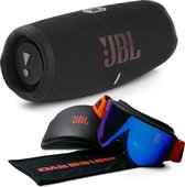 JBL Charge 5 - Draagbare Bluetooth speaker - Zwart + JBL Skibril - JBL Snow Party bundel